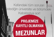 Tercih Senin – Mezun Kayıt